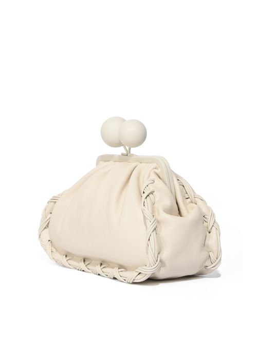 Borsa Pasticcino Bag Medium WKALECITO in nappa Bianco Avorio WEEKEND MAX MARA | 2615511144600001